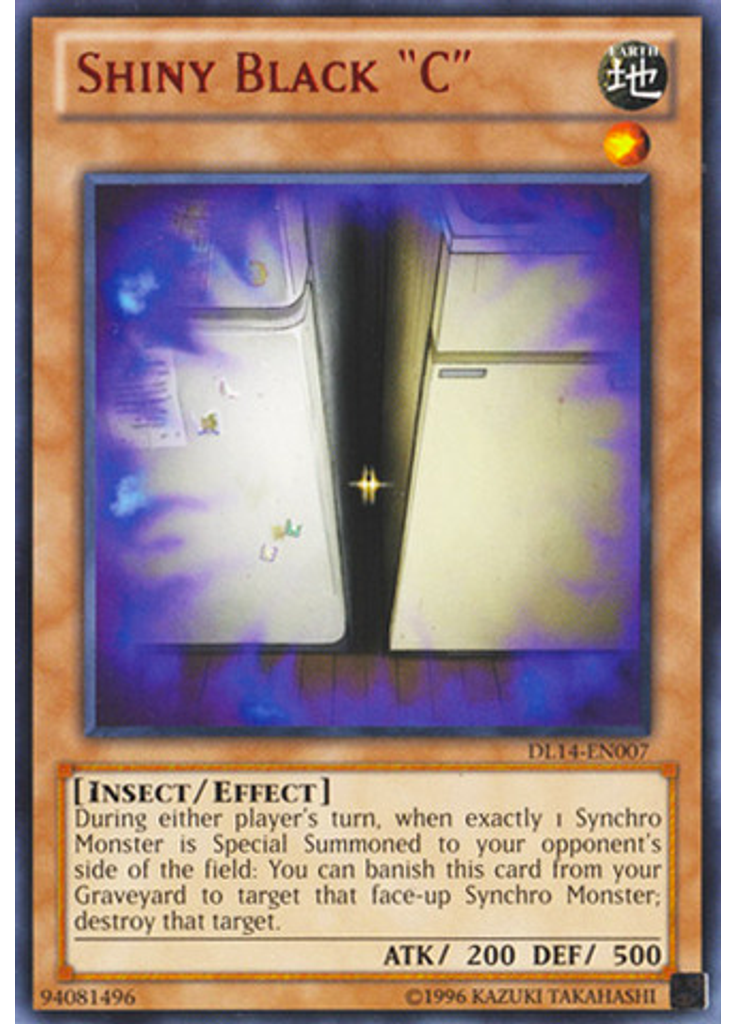 Shiny Black "C" (Rare Unlimited Red)