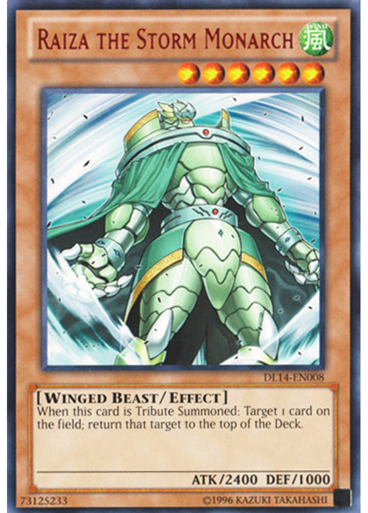 Raiza the Storm Monarch (Rare Unlimited Red)