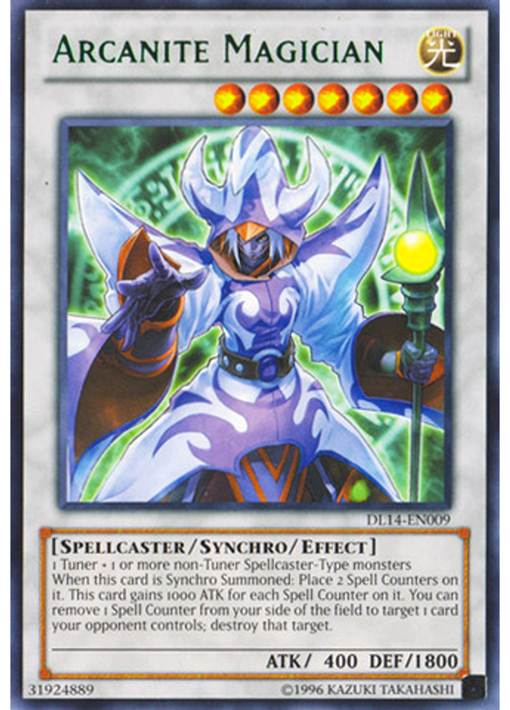 Arcanite Magician (Rare Unlimited Green)