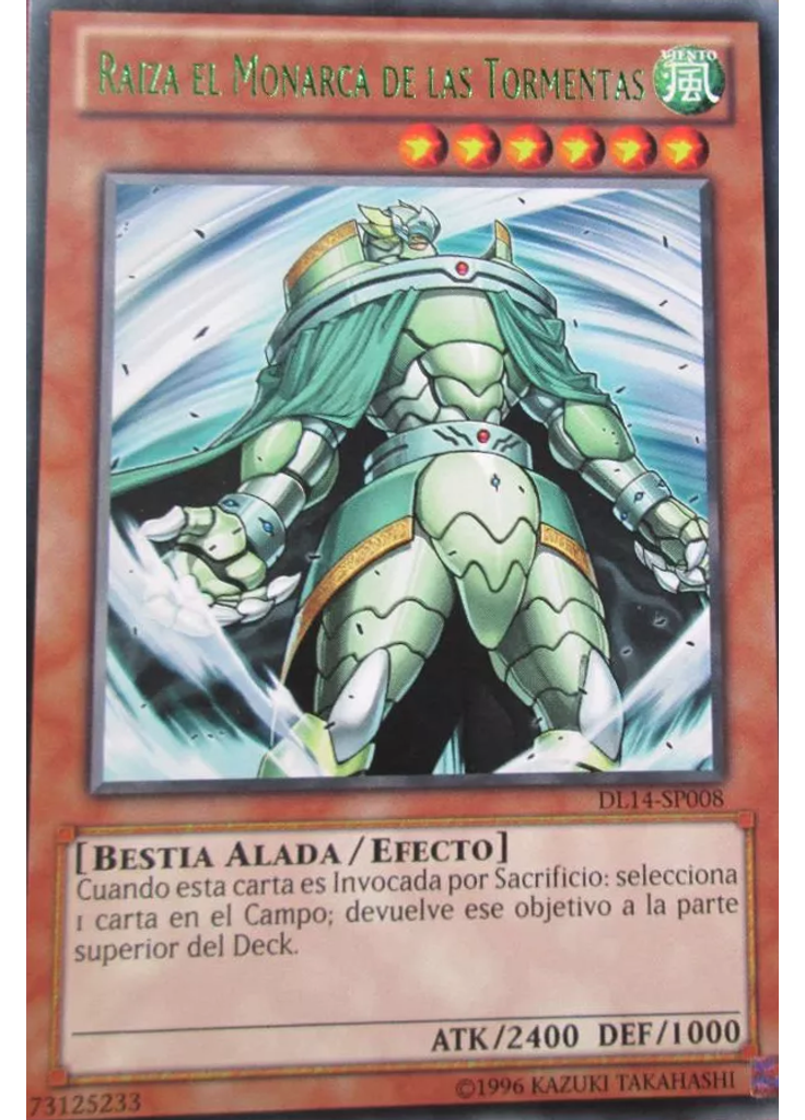 Raiza el Monarca de las Tormentas (Rare Unlimited Green)