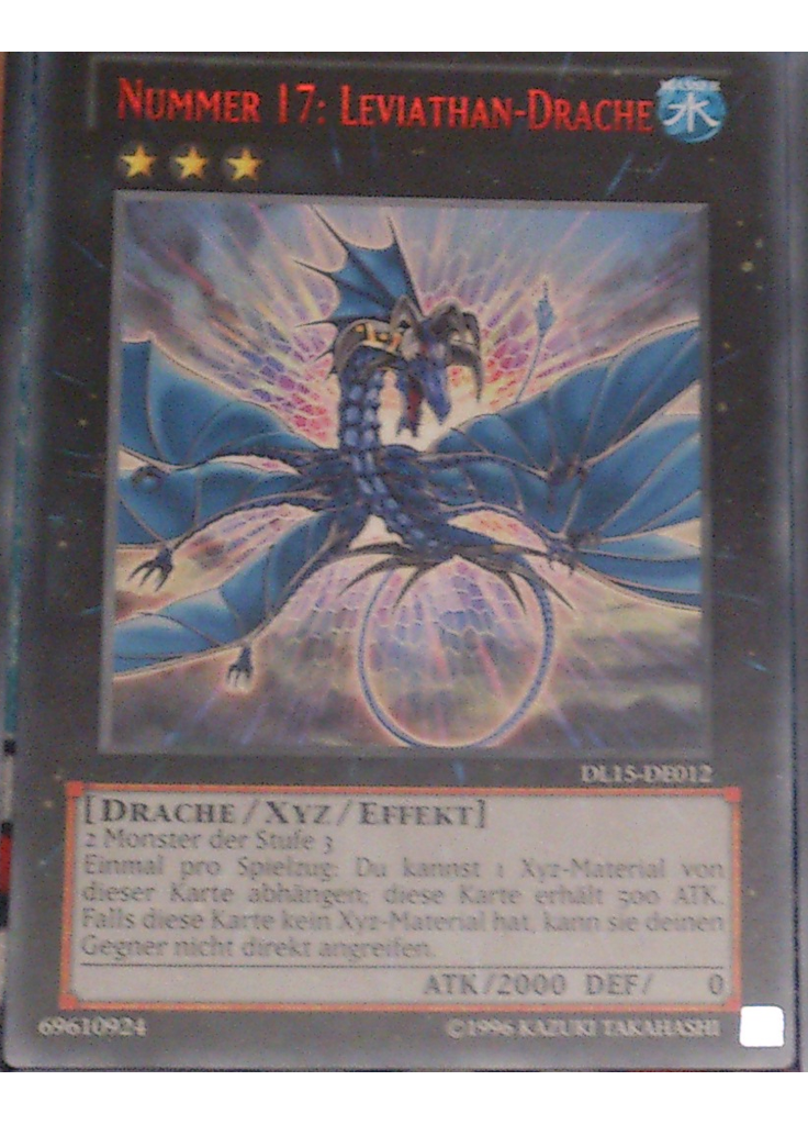 Nummer 17: Leviathan-Drache (Rare Unlimited Red)
