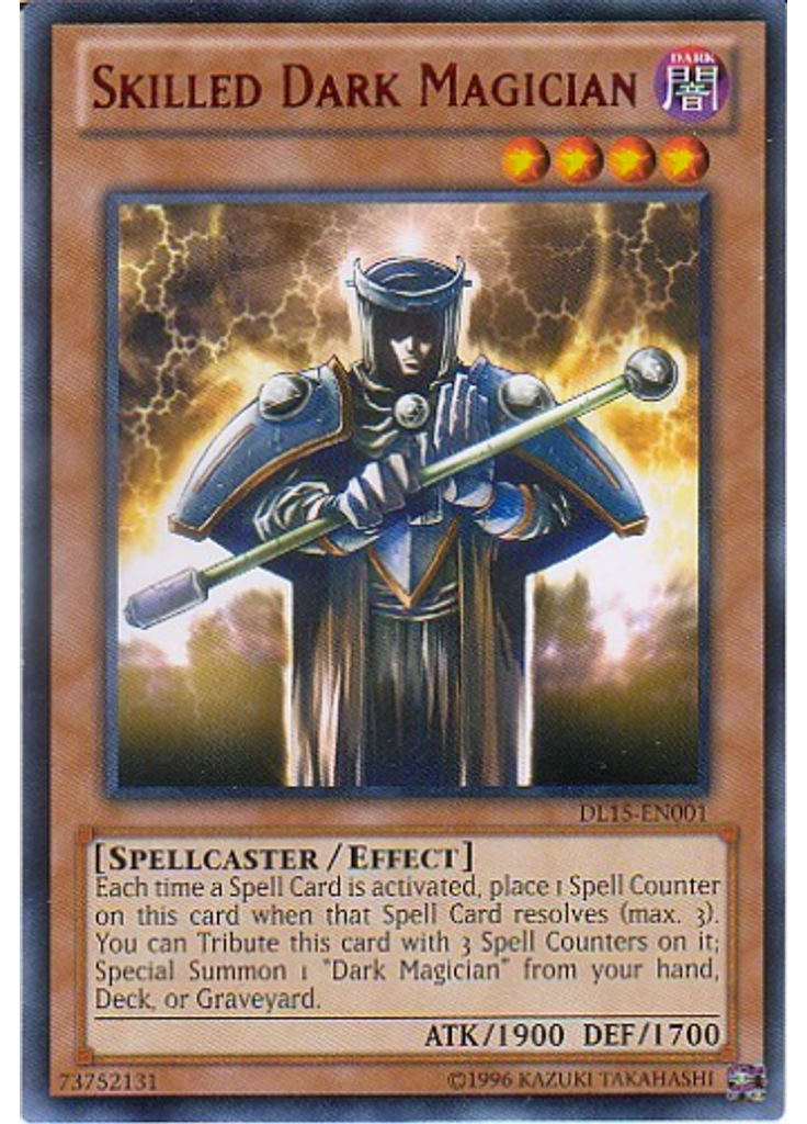 Skilled Dark Magician (Rare Unlimited Red)
