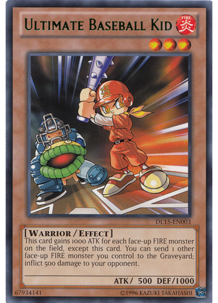 Ultimate Baseball Kid (Rare Unlimited Green)