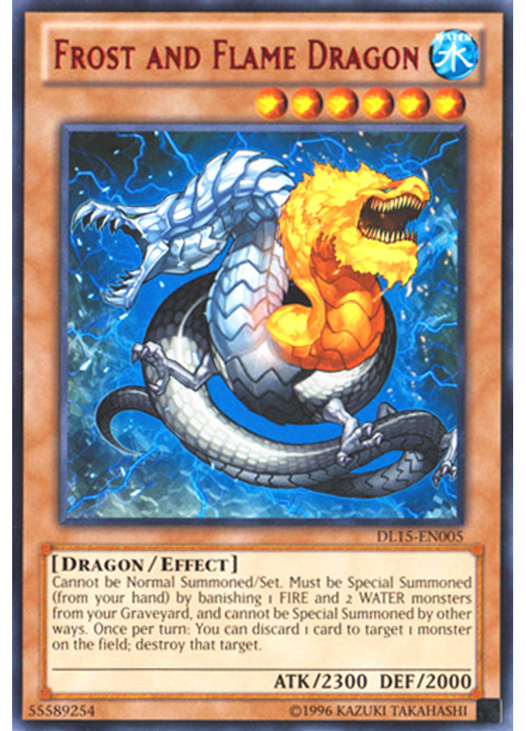 Frost and Flame Dragon (Rare Unlimited Red)