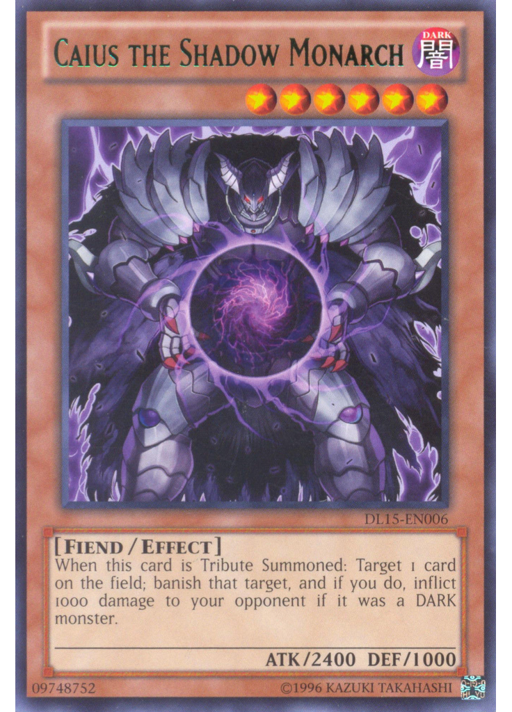 Caius the Shadow Monarch (Rare Unlimited Green)