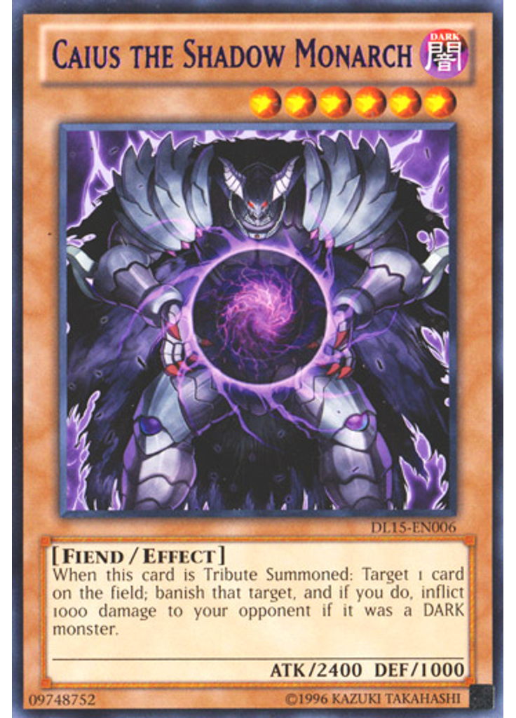 Caius the Shadow Monarch (Rare Unlimited Purple)