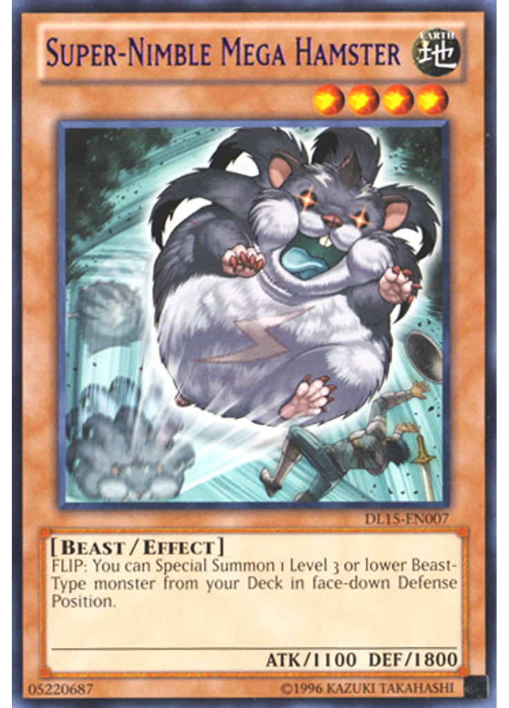 Super-Nimble Mega Hamster (Rare Unlimited Purple)