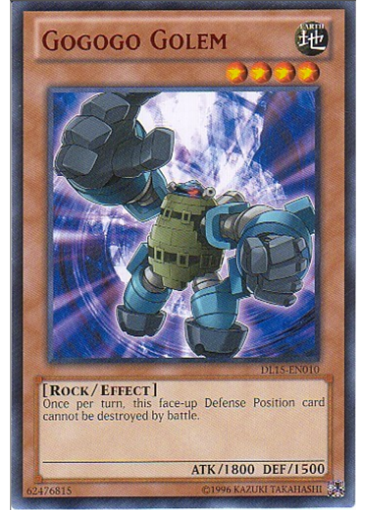 Gogogo Golem (Rare Unlimited Red)
