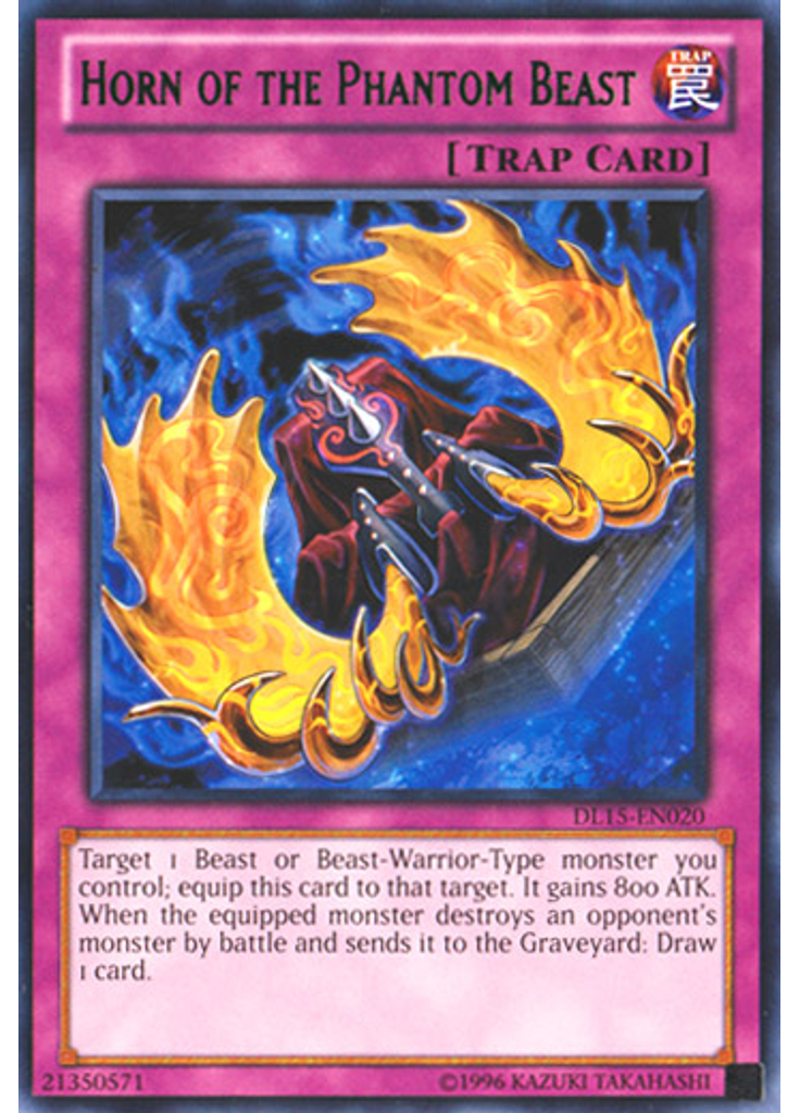 Horn of the Phantom Beast (Rare Unlimited Green)