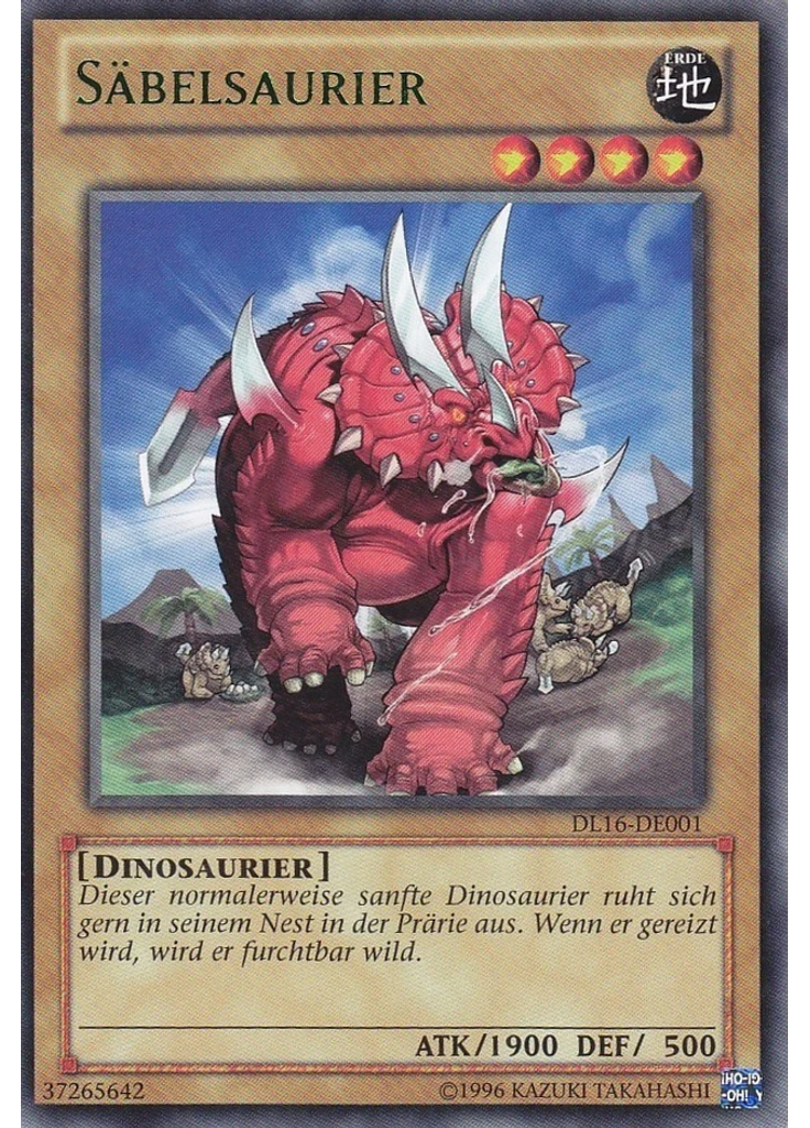 Säbelsaurier (Rare Unlimited Green)