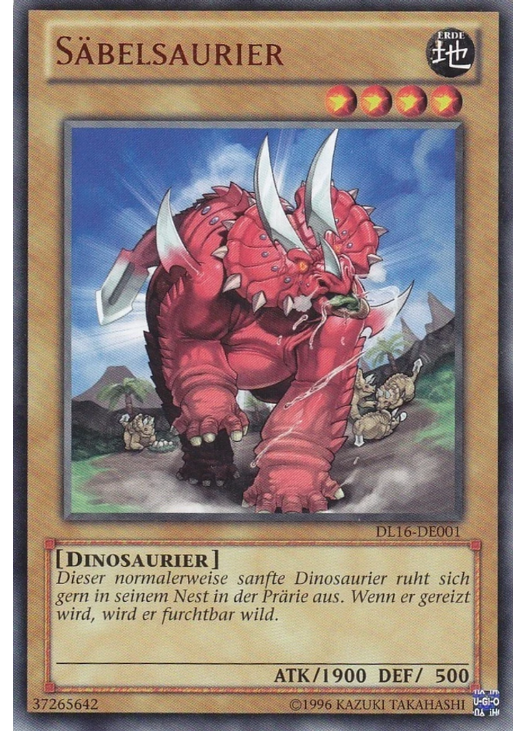 Säbelsaurier (Rare Unlimited Red)
