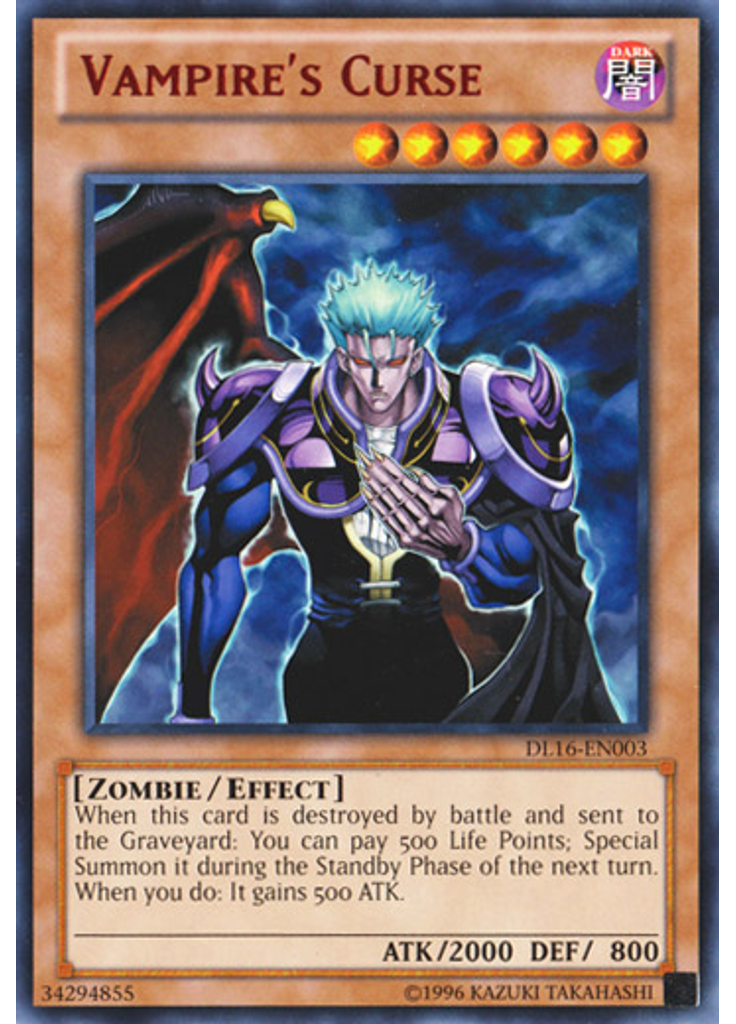 Vampire's Curse (Rare Unlimited Red)