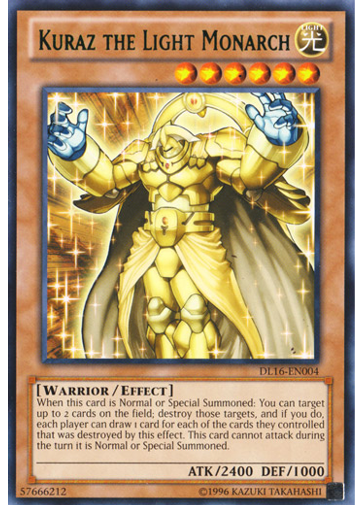 Kuraz the Light Monarch (Rare Unlimited Green)