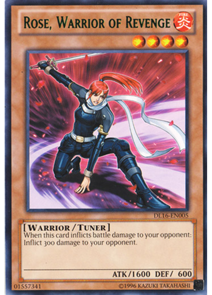 Rose, Warrior of Revenge (Rare Unlimited Green)