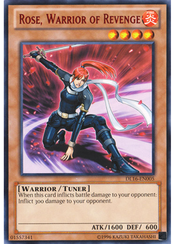 Rose, Warrior of Revenge (Rare Unlimited Red)