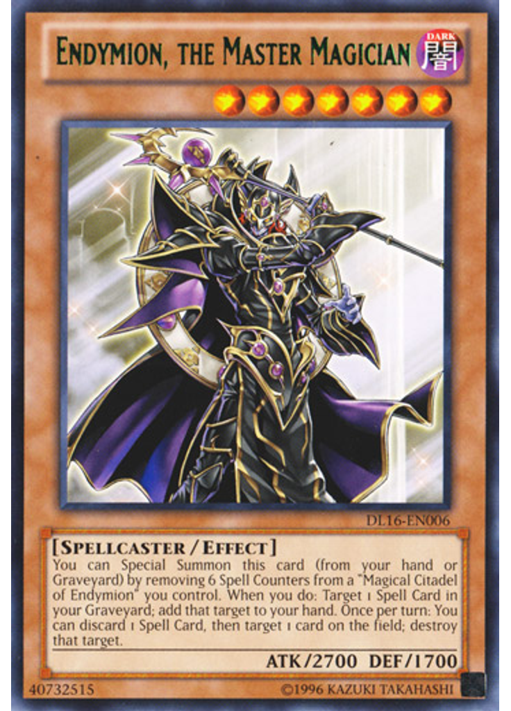 Endymion, the Master Magician (Rare Unlimited Green)