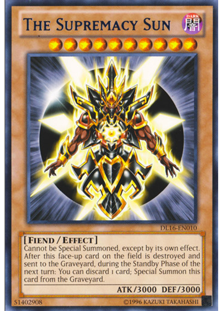 The Supremacy Sun