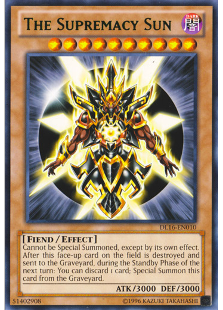 The Supremacy Sun (Rare Unlimited Green)