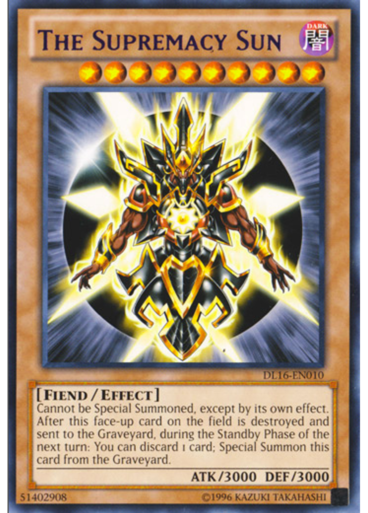 The Supremacy Sun (Rare Unlimited Purple)