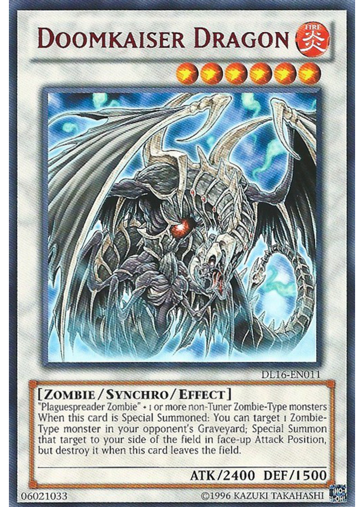 Doomkaiser Dragon (Rare Unlimited Red)