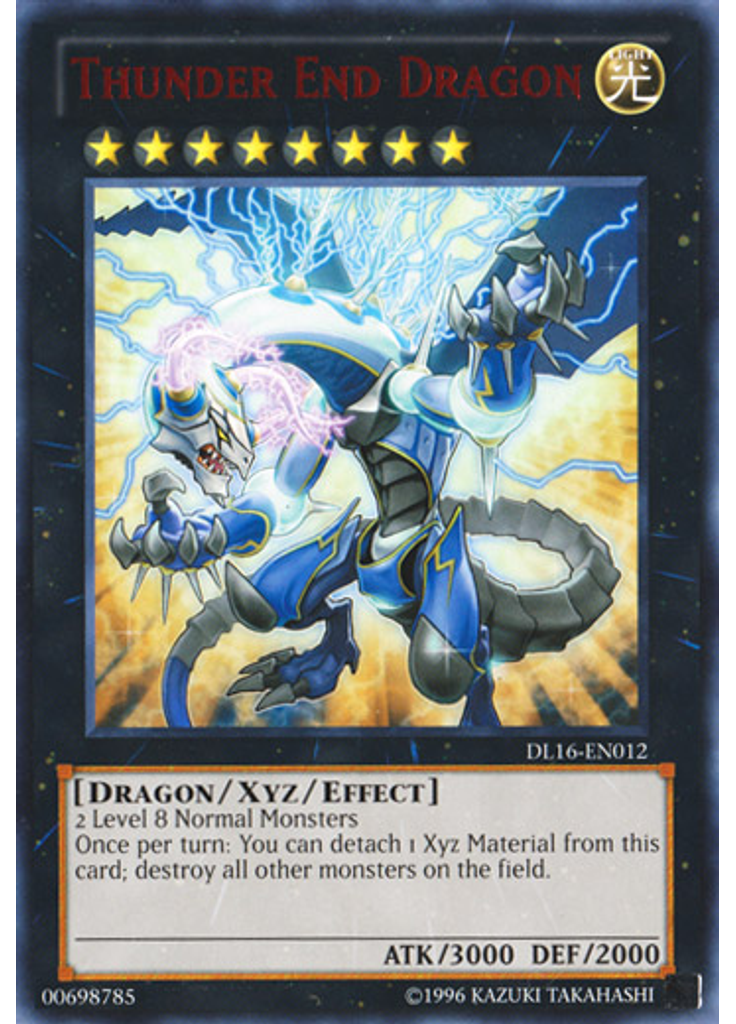 Thunder End Dragon (Rare Unlimited Red)