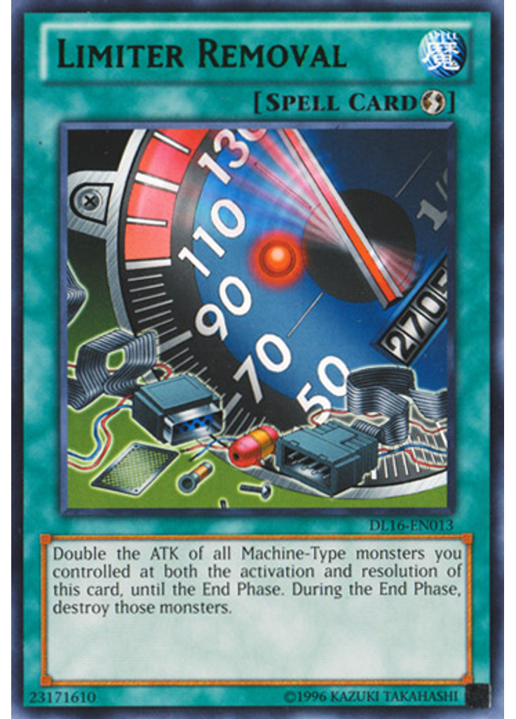 Limiter Removal (Rare Unlimited Green)