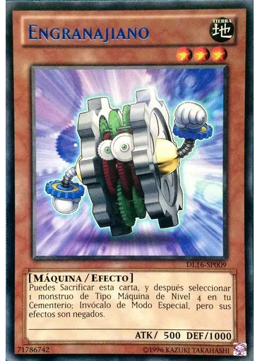 Engranajiano — Duelist League 18 participation cards