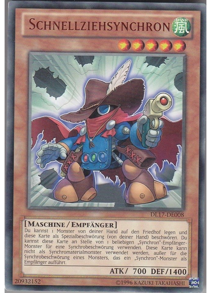 Schnellziehsynchron (Rare Unlimited Red)
