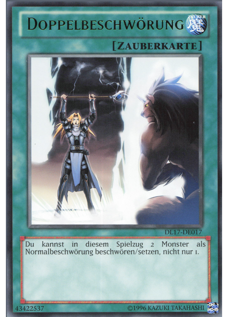 Doppelbeschwörung (Rare Unlimited Green)
