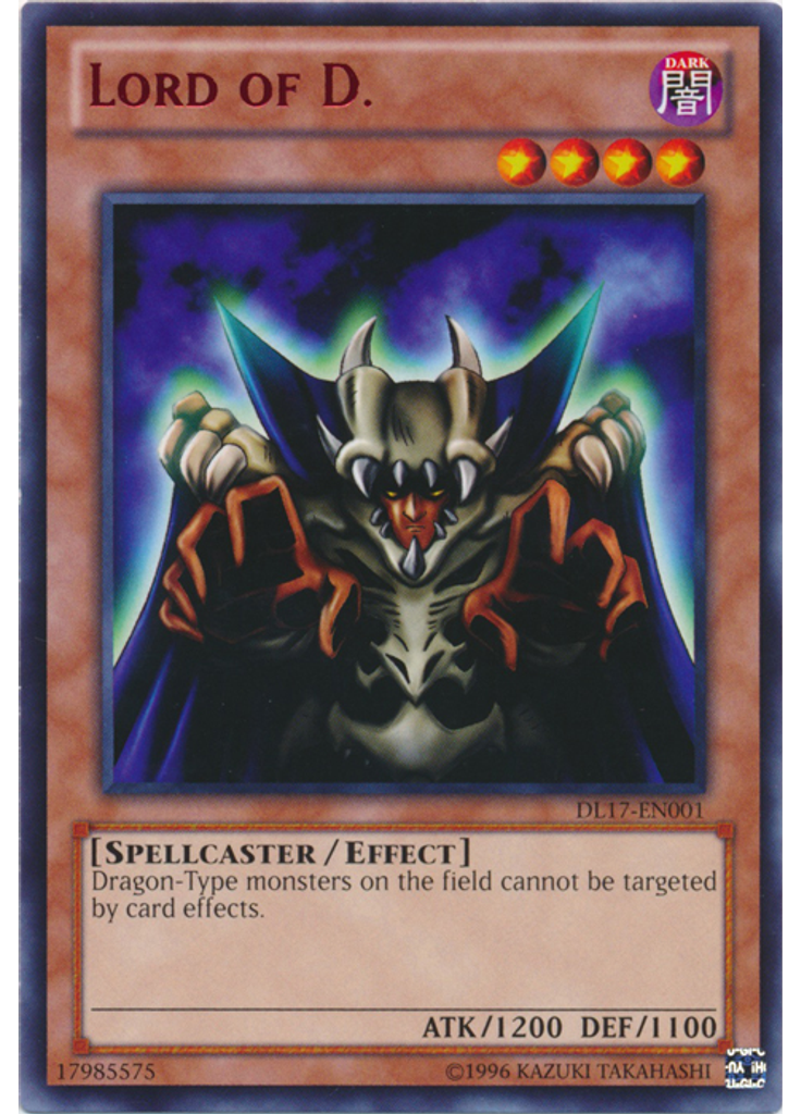 Lord of D. (Rare Unlimited Red)