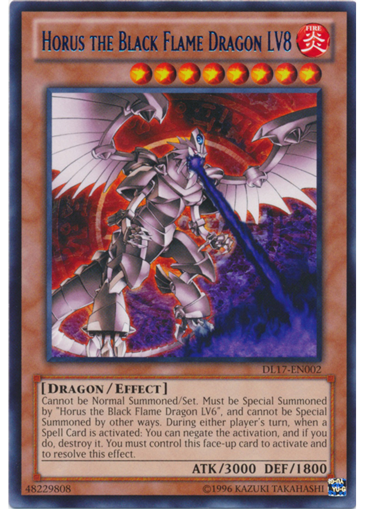 Horus the Black Flame Dragon LV8