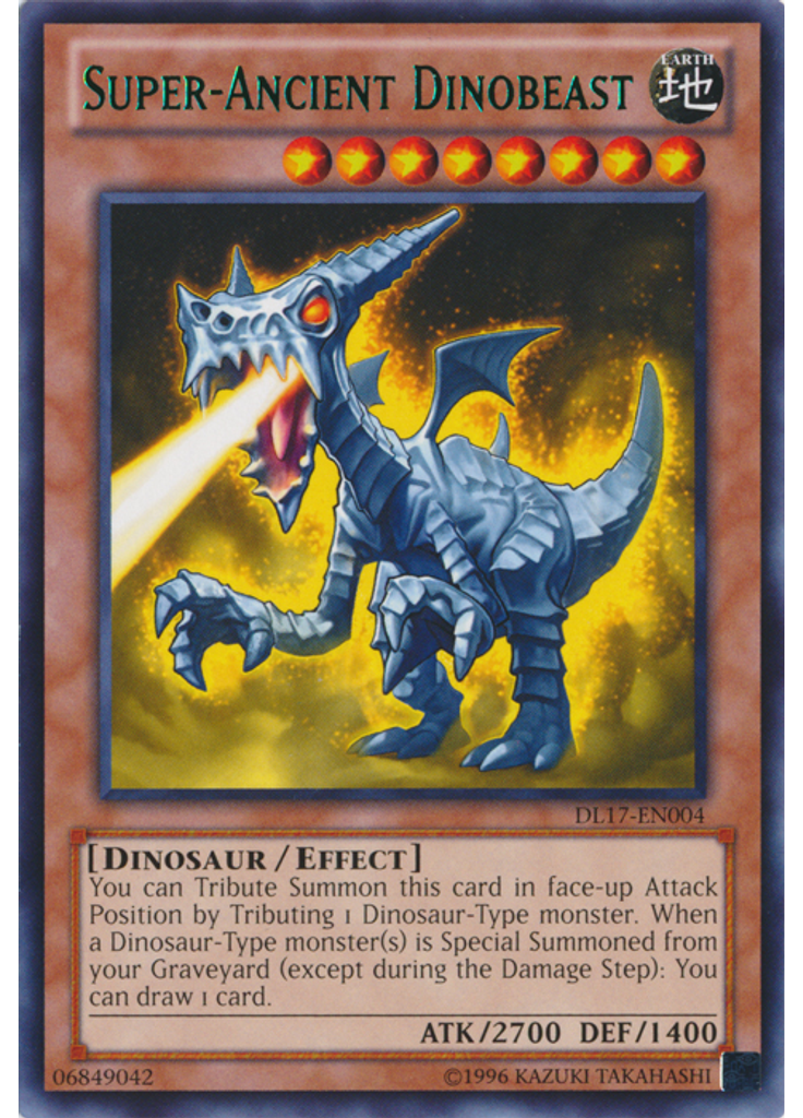 Super-Ancient Dinobeast (Rare Unlimited Green)