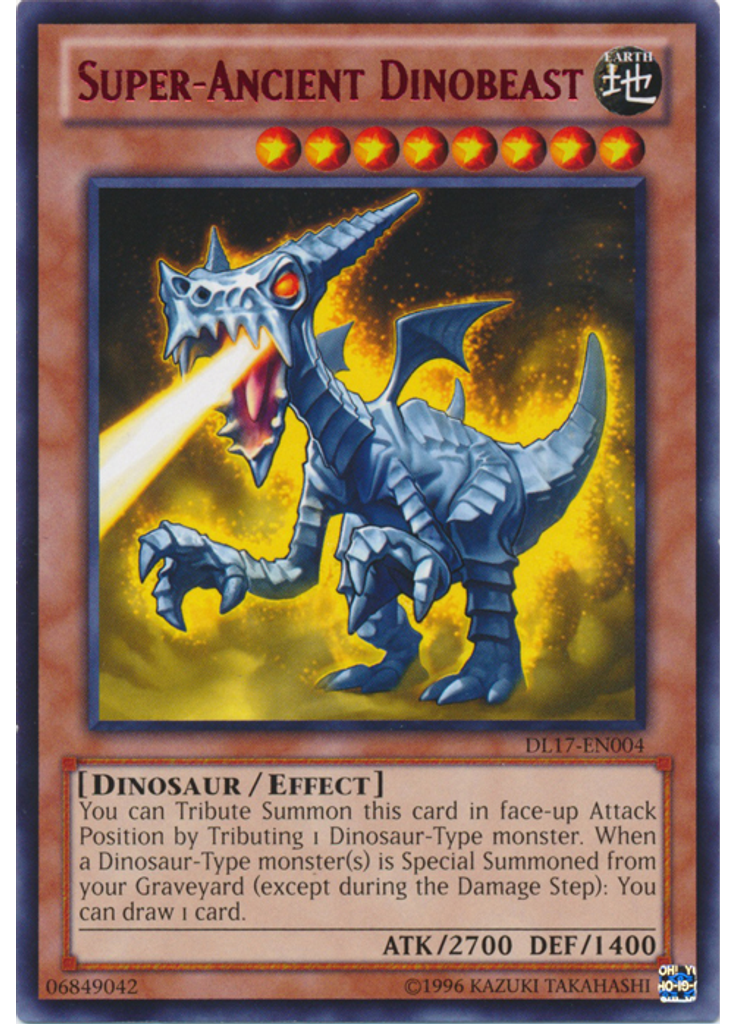 Super-Ancient Dinobeast (Rare Unlimited Red)