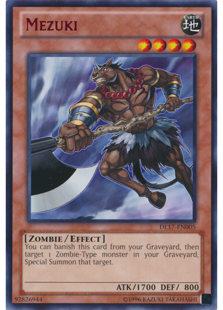 Mezuki (Rare Unlimited Red)