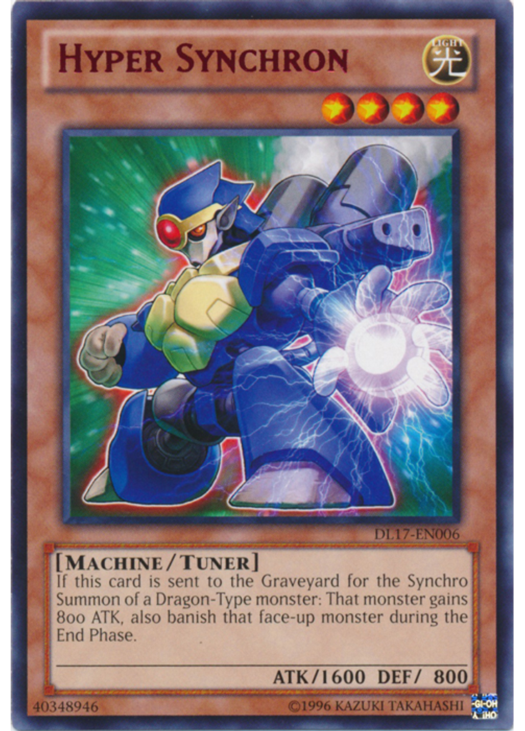 Hyper Synchron (Rare Unlimited Red)