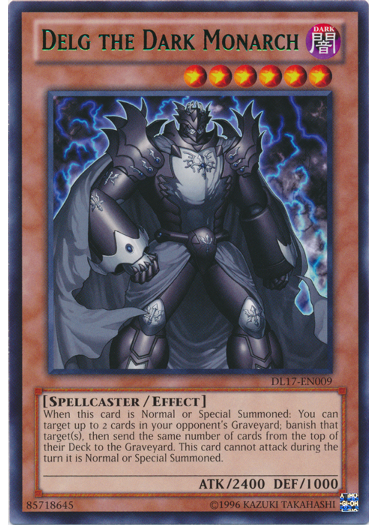Delg the Dark Monarch (Rare Unlimited Green)