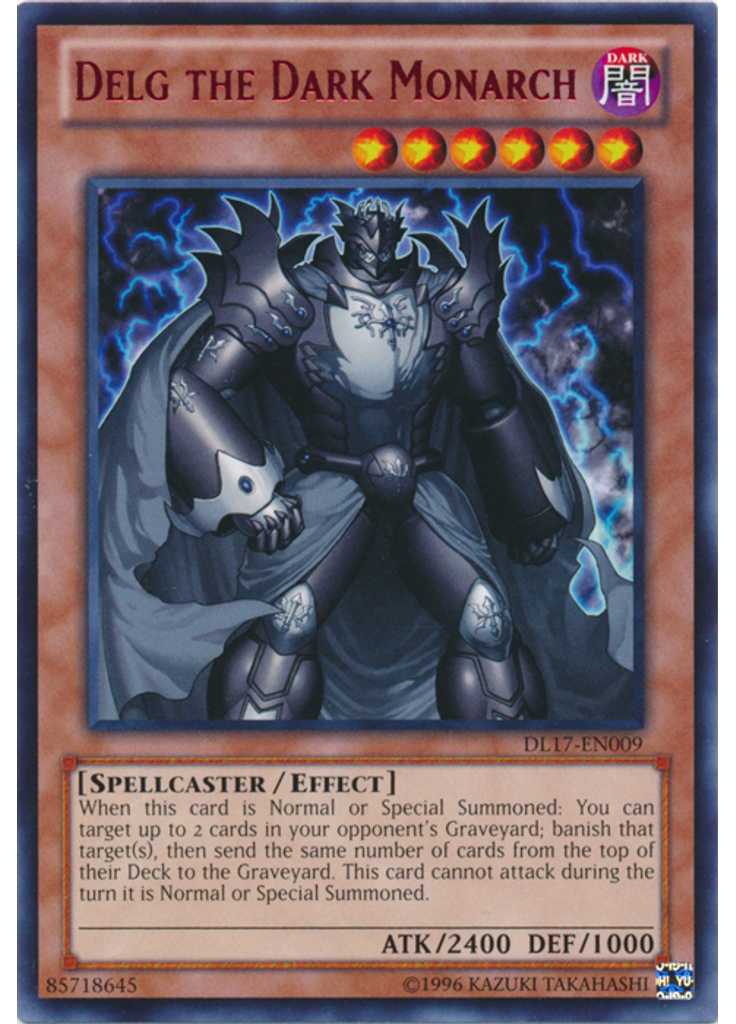 Delg the Dark Monarch (Rare Unlimited Red)