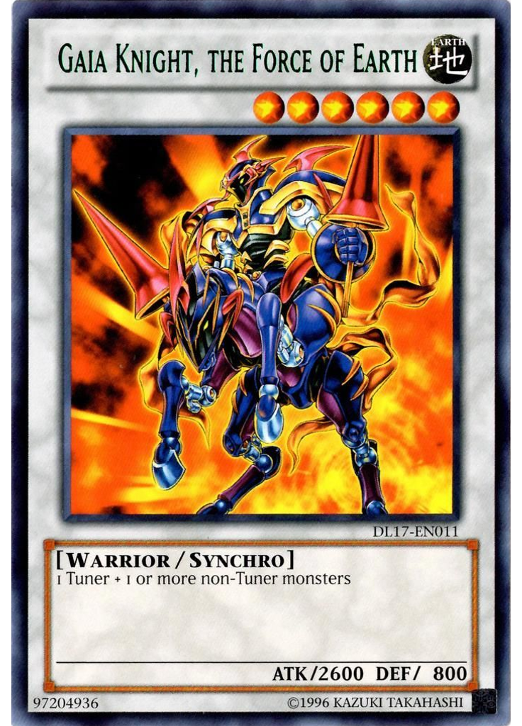 Gaia Knight, the Force of Earth (Rare Unlimited Green)