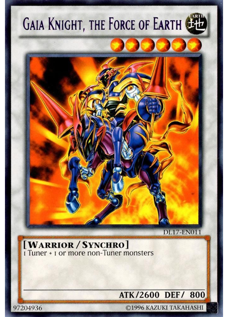 Gaia Knight, the Force of Earth (Rare Unlimited Purple)