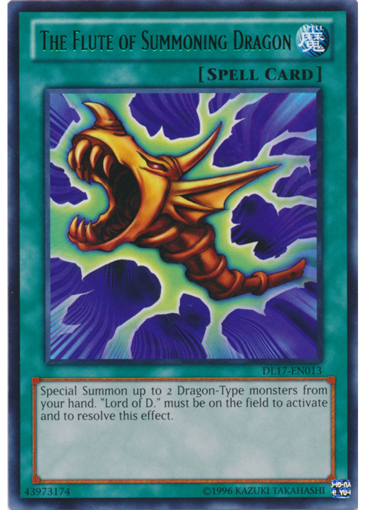 The Flute of Summoning Dragon (Rare Unlimited Green)