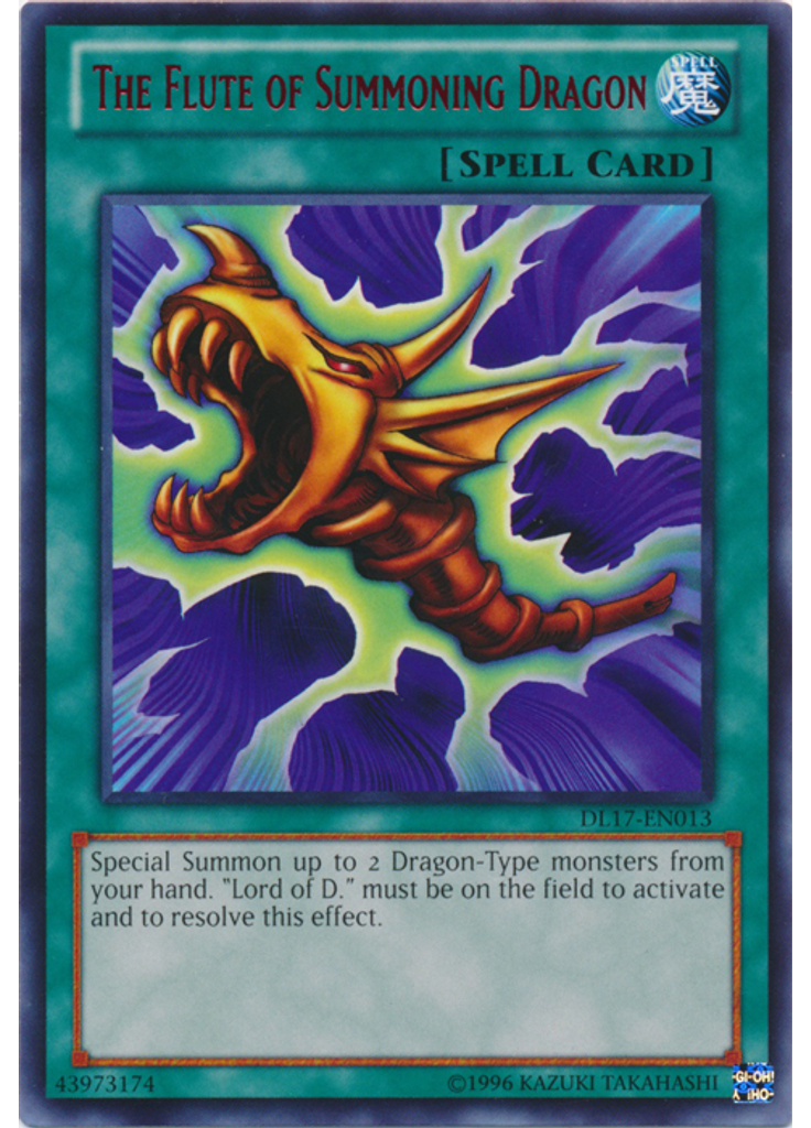 The Flute of Summoning Dragon (Rare Unlimited Red)
