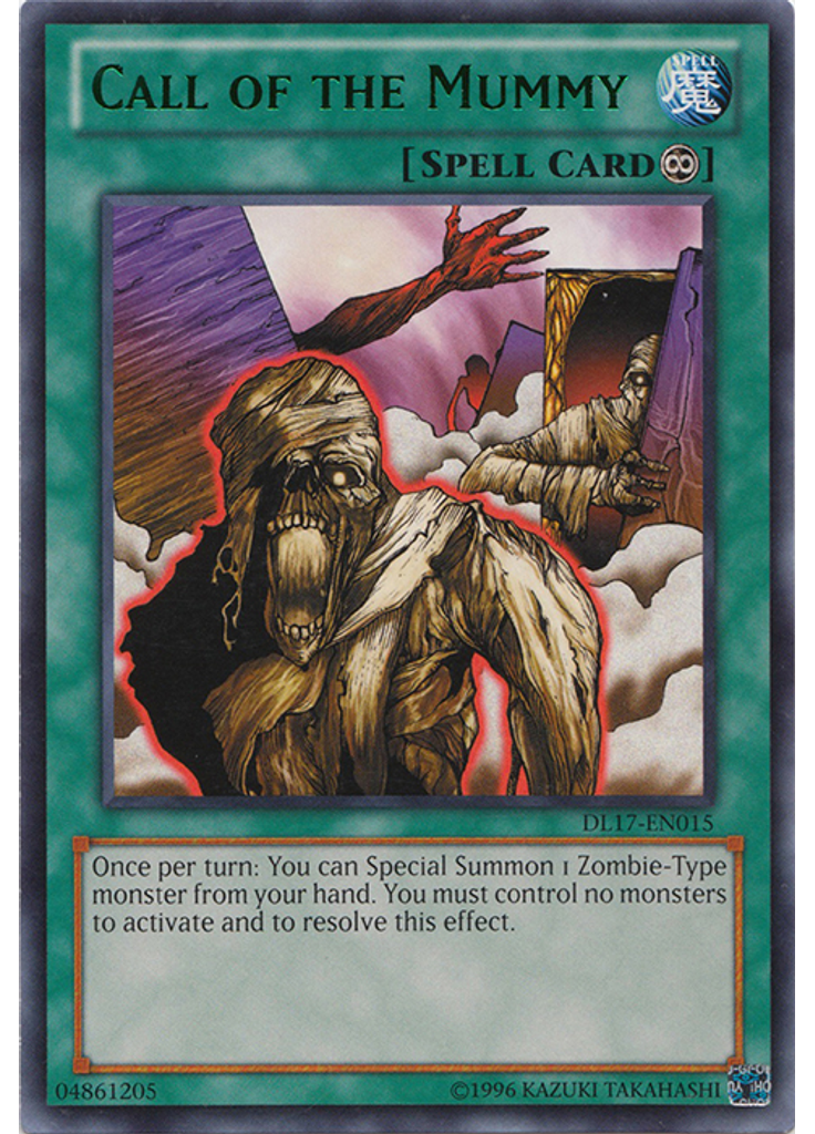 Call of the Mummy (Rare Unlimited Green)