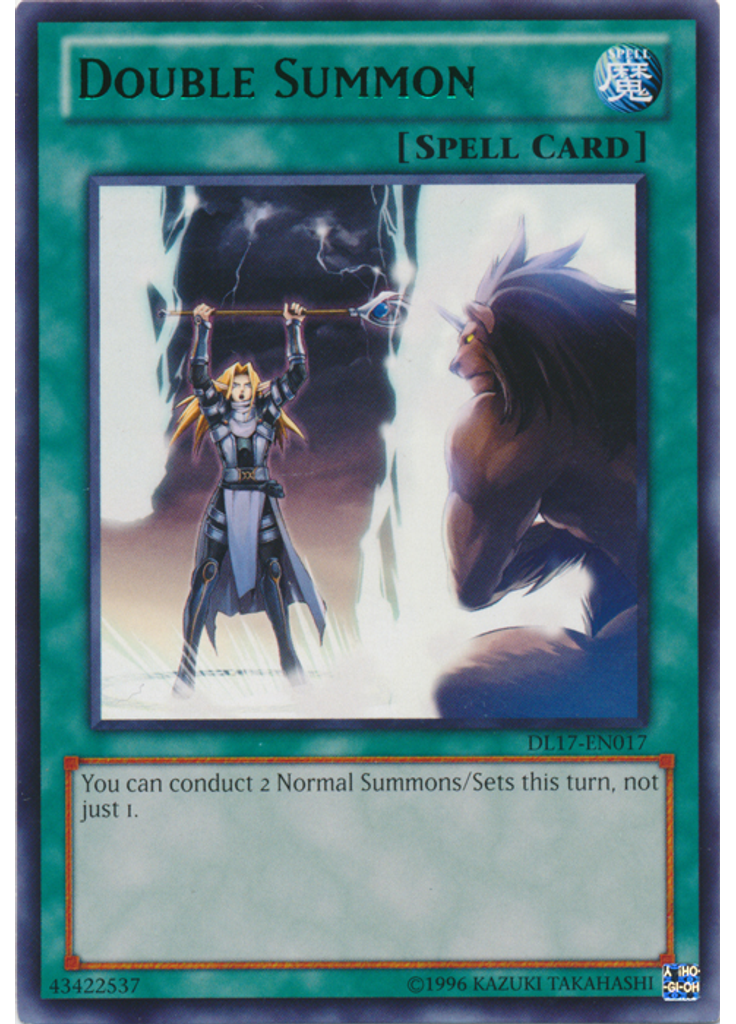Double Summon (Rare Unlimited Green)