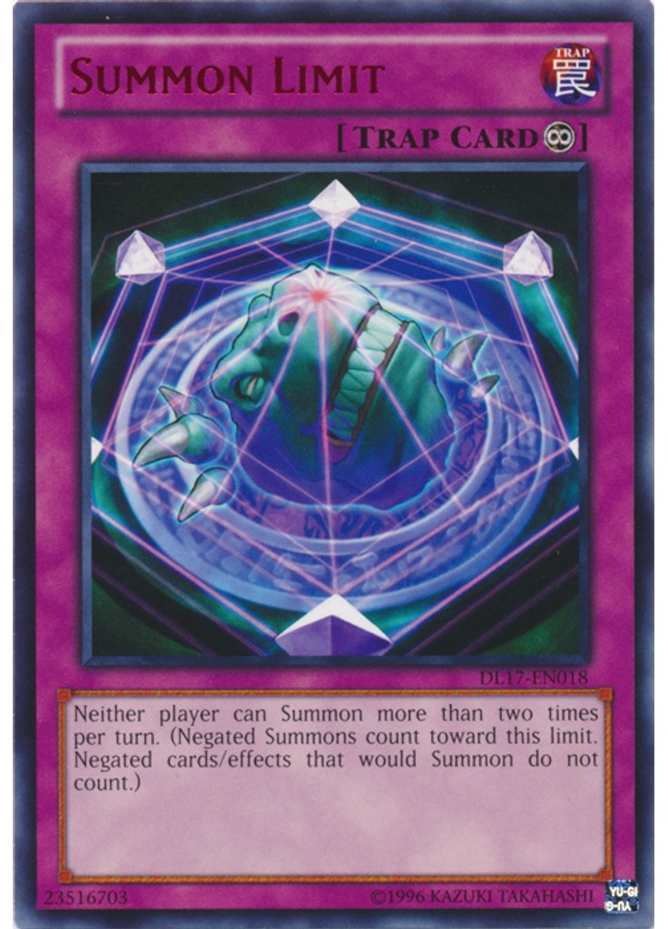 Summon Limit (Rare Unlimited Red)