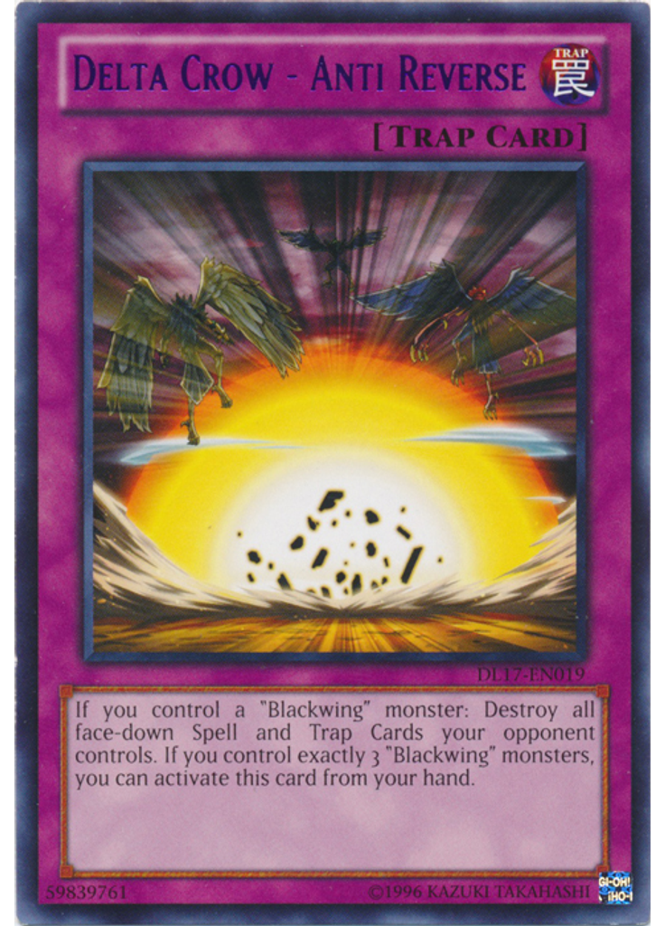Delta Crow - Anti Reverse (Rare Unlimited Purple)
