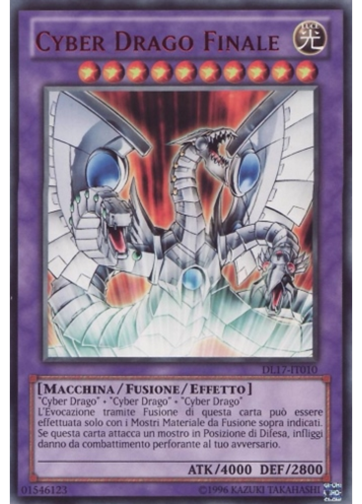 Drago Cyber Finale (Rare Unlimited Red)