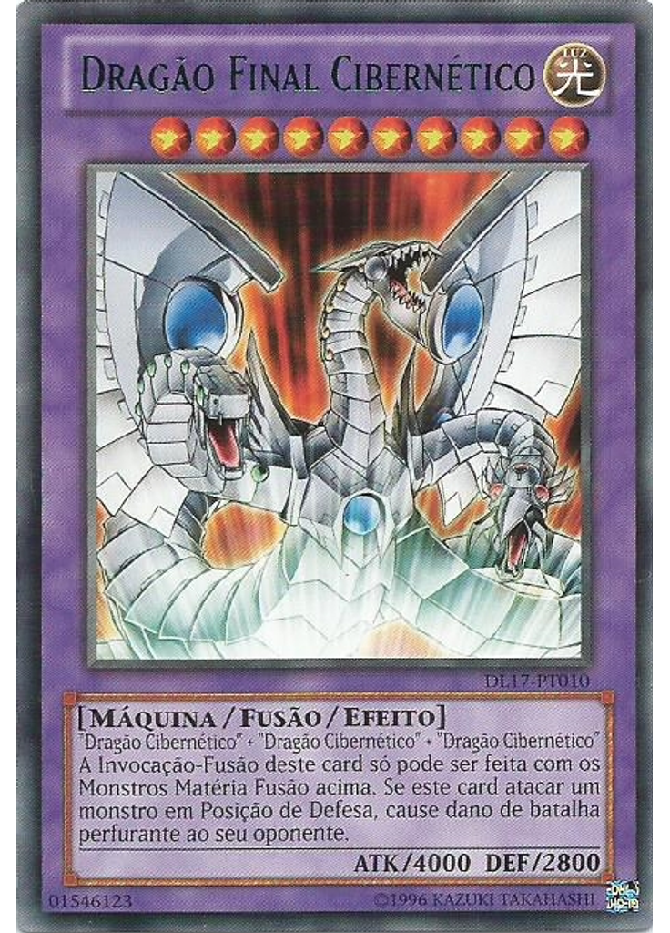 Dragão Final Cibernético (Rare Unlimited Green)