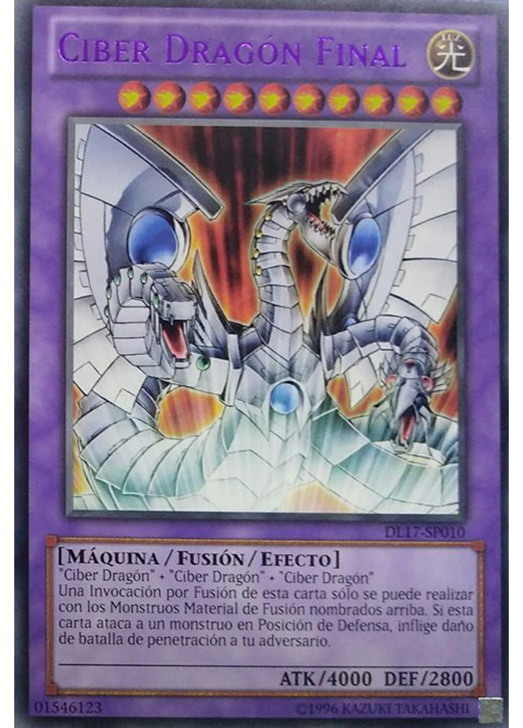 Dragón Ciber Final (Rare Unlimited Purple)