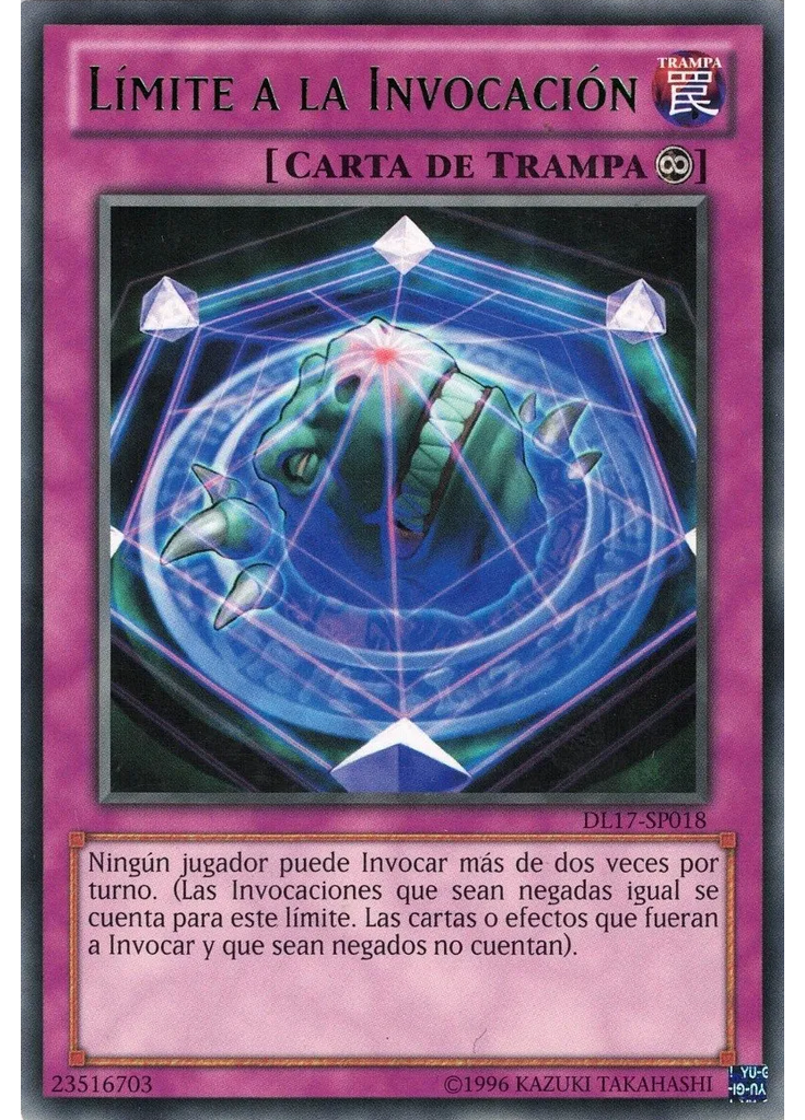 Límite a la Invocación (Rare Unlimited Green)