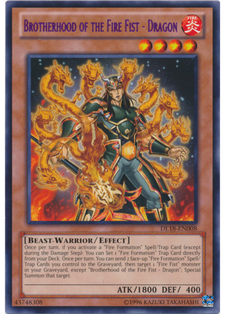 Brotherhood of the Fire Fist - Dragon (Rare Unlimited Purple)